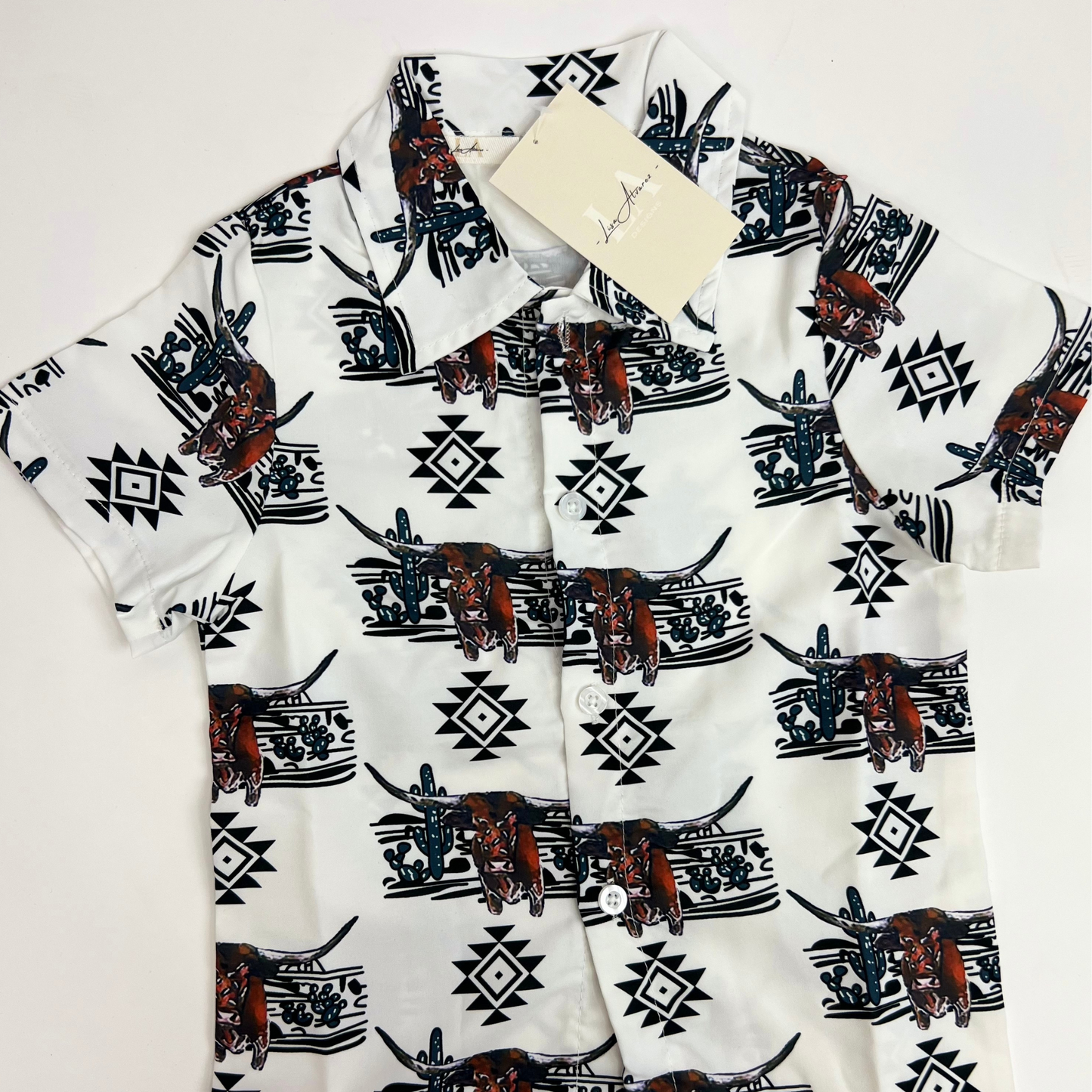 Howdy button up shirt